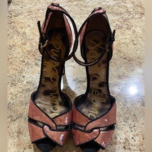 Sam Edelman Pink Stiletto Heels